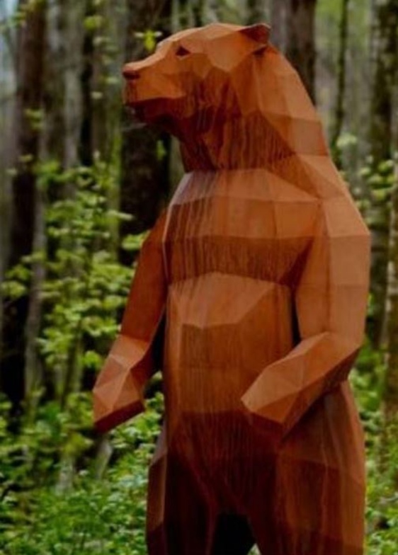 Скульптура Медведь